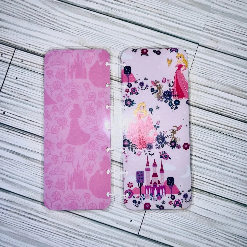 Happy planner skinny mini size weekly layout Disney Princess Aurora
